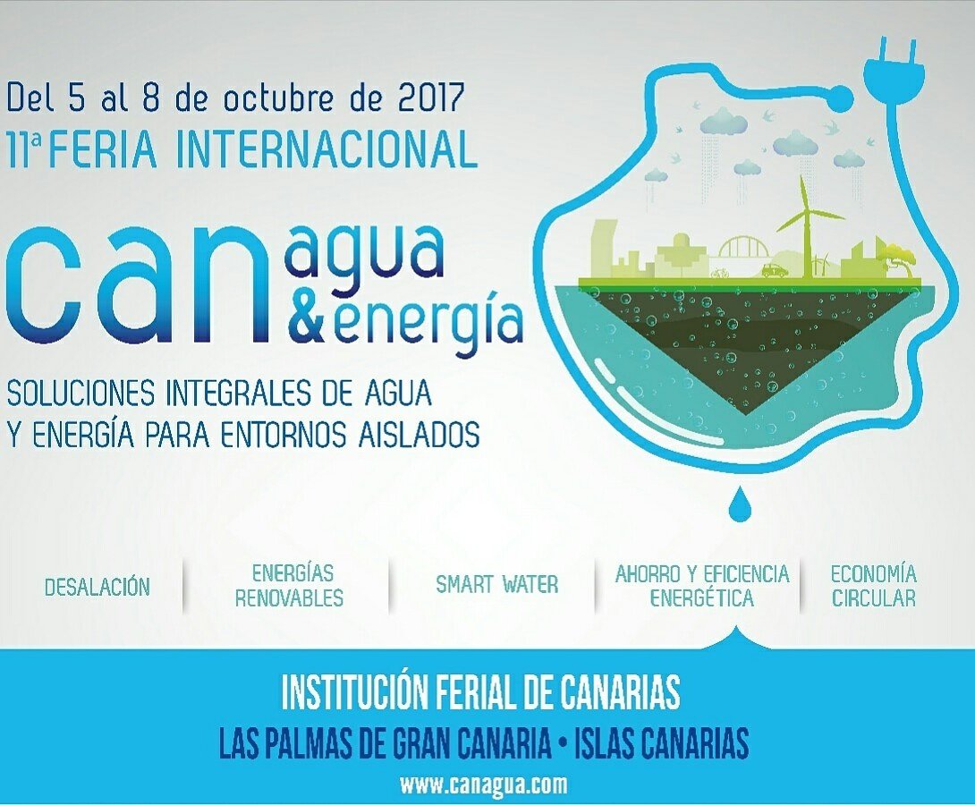 OCTOBER 2017. Available the link to the Las Palmas de Gran Canaria University conferences book, in the 11th International Fair Canagua & energy