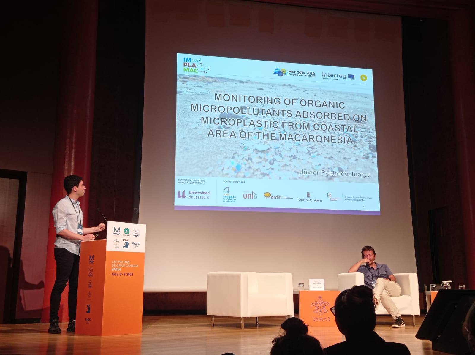 Presence of i-UNAT at VIII International Symposium on Marine Sciences hold on Las Palmas de Gran Canaria