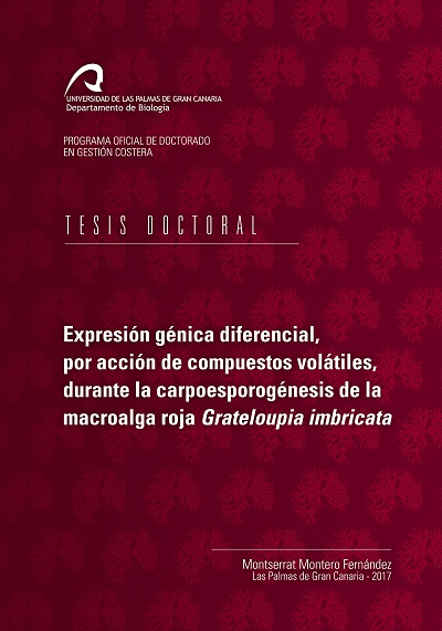 SEPTEMBER 2017. PhD Thesis defense by Montserrat Montero Fern??ndez